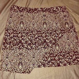 H&M pattern skirt - never worn